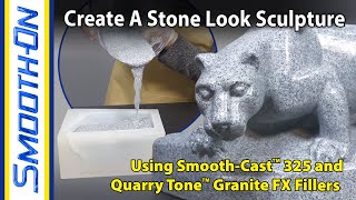 Silicone Mold Making and StoneLike Resin Casting  How to use Quarry Tone™ filler [upl. by Moises]