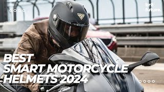 Best Smart Motorcycle Helmets 2024 🏍️🤖 Best In The World [upl. by Oremar]