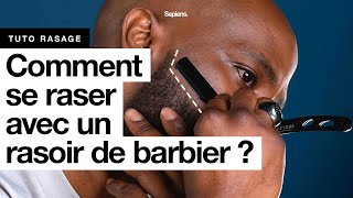 TUTORIEL RASAGE  Comment se raser avec un rasoir de barbier   S1 [upl. by Inaluiak]