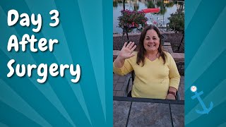 ROBOTIC HYSTERECTOMY RECOVERY STORY DAY 3 [upl. by Rabkin997]