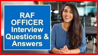 RAF Officer Interview Questions and Answers OASC and Filter Interview Prep [upl. by Nylemaj]