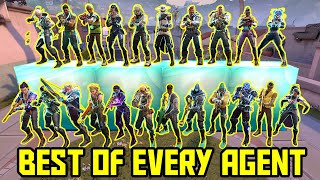 THE BEST VALORANT PLAYER FOR EVERY AGENT [upl. by Garin]