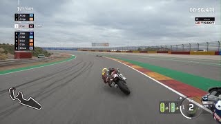 MotoGP24  Filip Salac  AragonGP Espagne  Moto2 [upl. by Cynthea]