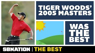 Tiger Woods’ greatest win came after a 28hole Sunday in the 2005 Masters [upl. by Seavir698]