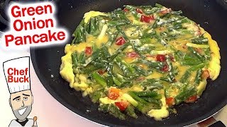 Green Onion Pancakes Korean Pajeon Recipe [upl. by Jennings724]