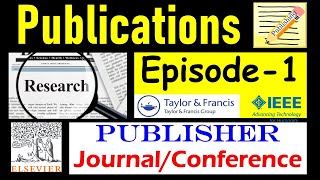 Publish Research Paper  PublisherJournalConference  The Best way to find a journal  Episode1 [upl. by Blanka]