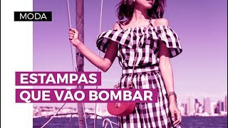 ESTAMPAS QUE VÃO BOMBAR NO VERÃO 2018  Camila Gaio [upl. by Clair919]