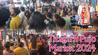 Titagarh Pujo Market 2004  Titagarh App  Titagarh Market [upl. by Enehs]