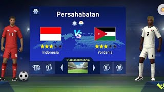 LAGA PERSAHABATAN INDONESIA VS YORDANIA  INDONESIA MEMBANTAI YORDANIA  FOOTBALL LEAGUE [upl. by Nwahser99]