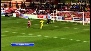 Accrington Stanley 1  3 Carlisle United  JPT first round highlights [upl. by Buckler]