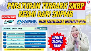 ATURAN SNBP 2024 TERBARU DARI SNPMB [upl. by Seiter]