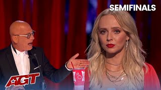 Howie Mandel RIPS Into Yoututber Madilyn Baily After EMOTIONAL Tribute Performance [upl. by Ahsert]