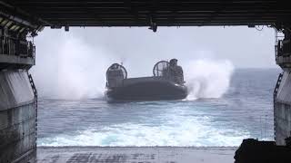 LCAC Operations aboard USS Bonhomme Richard LHD 6 Exercise Cobra Gold [upl. by Haseena]