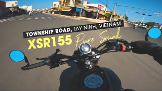 Yamaha XSR Pure Sound  Noon Ride  POV RAW SOUND [upl. by Jepum]