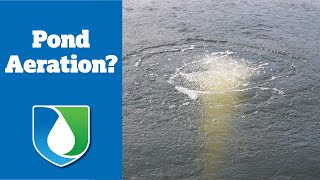 Pond amp Lake Aeration Explained [upl. by Airlia]