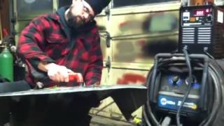 How to use a harbor freight 240v plasma cutter [upl. by Laird73]