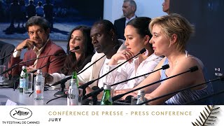 JURY – PRESS CONFERENCE – English – Cannes 2024 [upl. by Nahtad]