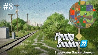 Trying out slurry equipment  Edgewater Saskatchevan map  Cow farm episode 8 [upl. by Abijah443]