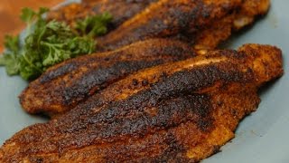 Blackened catfish at Boyettes on Reelfoot Lake [upl. by Aamsa537]