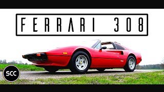 FERRARI 308 GTSi 1980  Test drive in top gear  V8 Engine sound  SCC TV [upl. by Lisbeth]