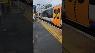 London Overground 710122 departing Hackney Downs 2724 [upl. by Sachi]