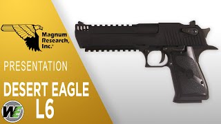 Présentation DESERT EAGLE L6 GBB CYBERGUN WE AIRSOFT [upl. by Callum802]