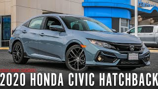 IN DEPTH LOOK at the 2020 Honda Civic Hatchback Sport [upl. by Searle23]