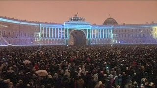 Russian Hermitage museum celebrates 250th anniversary [upl. by Habeh336]