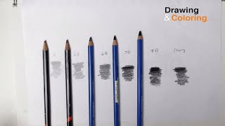 Pencil Hardness  The Only 4 Pencils You Need To Draw Anything [upl. by Anaujahs]