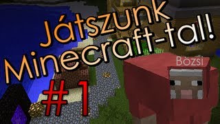 Játszunk Minecrafttal ✔ E01  Újratöltve [upl. by Eilatam68]