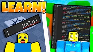 How to Teach Yourself Scripting  Roblox Studio 2023 [upl. by Eniamurt]