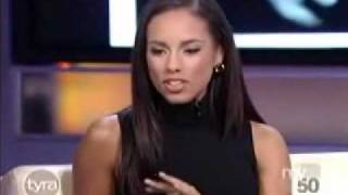 Alicia Keys on Tyra Banks show Part 1 [upl. by Annil60]