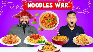 The Ultimate Noodles War  Noodles Challenge  Viwa Food World [upl. by Sylvanus]