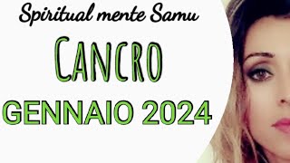 CANCRO♋ Gennaio 2024 previsioni 🔮Tarocchi🔮 [upl. by Croner]