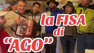 “La FISA di AGO” AMICI MIEI baita da“POPO” ai piedi della PRESOLANA Castione della Presolana BG [upl. by Ordnazil]