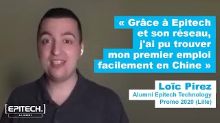 Alumni Promo 2020  Loïc Pirez  Senior Full Stack Engineer  Wiredcraft Chine [upl. by Heywood775]