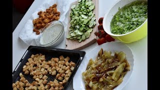 Obiteljska Salata Family Salad  Sašina kuhinja [upl. by Anwahsiek]