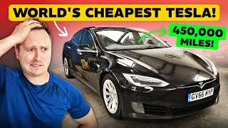 I BOUGHT THE WORLDS CHEAPEST TESLA [upl. by Tena583]