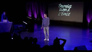 Grand Corps Malade Trophées Slam à lécole 2024 théâtre SaintMartin Paris En vers et contre tout [upl. by Amat]