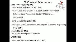 GPRS Network Architecture [upl. by Maxa]