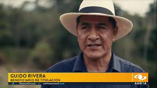 Más de 1000 hectáreas con seguridad jurídica Informe de La Finca de Hoy con los avances de tierras [upl. by Barnabas]