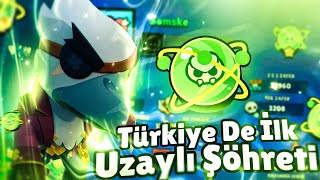 TÜRKİYEDE İLK UZAYLI ŞÖHRETİ YAPTIK🔥 Brawl Stars [upl. by Ailaza]