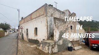 Brothers Buy An Abandoned House In Portugal 18 Months Start To Finish Timelapse [upl. by Zacharie]