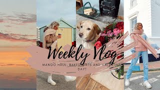 WEEKLY VLOG MANGO HAUL VALENTINES DAY BAKED OATS AND BEACHY WALKS  India Moon [upl. by Jarrad603]