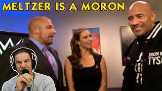 DAVE MELTZER Reports A 10Year Old WWE Clip As A Current News Story [upl. by Nuahsyt]