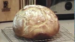 Baking a Loaf of Bread Using a Romertopf in 2009 [upl. by Brocklin118]