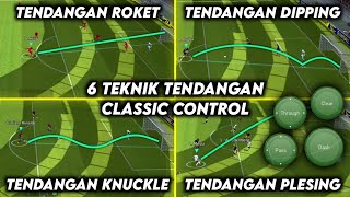 Tutorial Semua Skill Tendangan  Shot Classic Control eFootball 2023 Mobile Tutorial [upl. by Aehsan909]