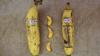 The Birth of three baby in a banana  Csection fruit Surgery [upl. by Illyes]