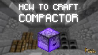 Hypixel Skyblock How To Craft Compactor [upl. by Mab854]