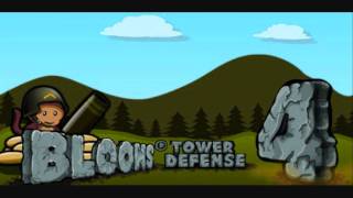 Bloons Tower Defense 4 THEME Song Good Quality [upl. by Krystin]